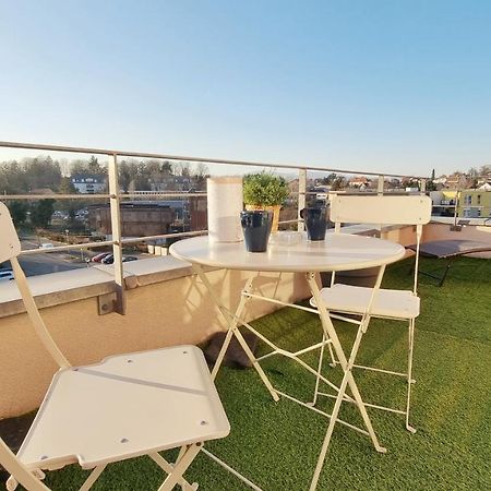 Le Smart - Parking - Terrasse - Wifi - Mulhouse - Relax Bnb Pfastatt 외부 사진
