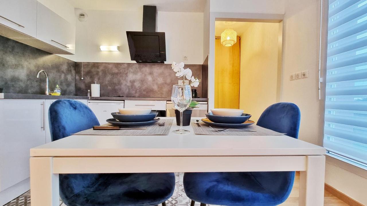Le Smart - Parking - Terrasse - Wifi - Mulhouse - Relax Bnb Pfastatt 외부 사진