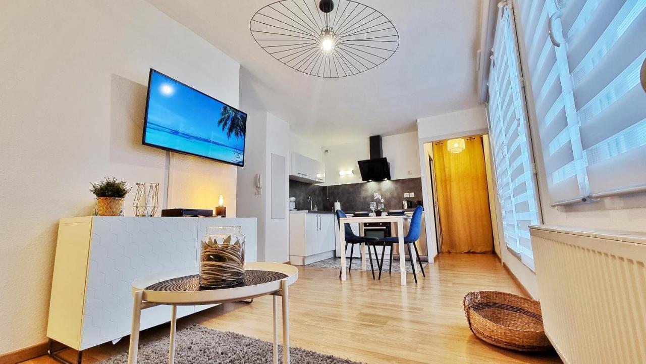 Le Smart - Parking - Terrasse - Wifi - Mulhouse - Relax Bnb Pfastatt 외부 사진